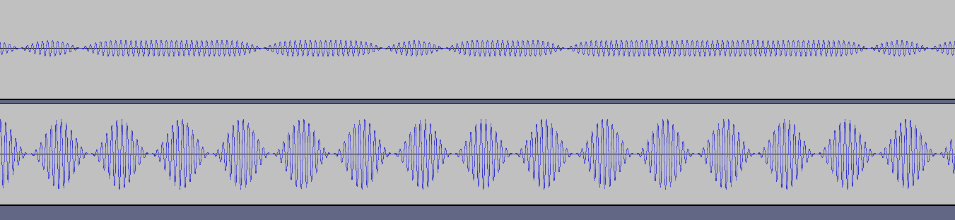 Audio with filter