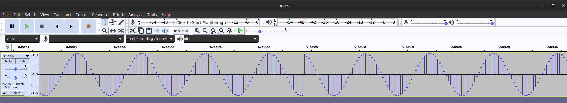 Audio without filter